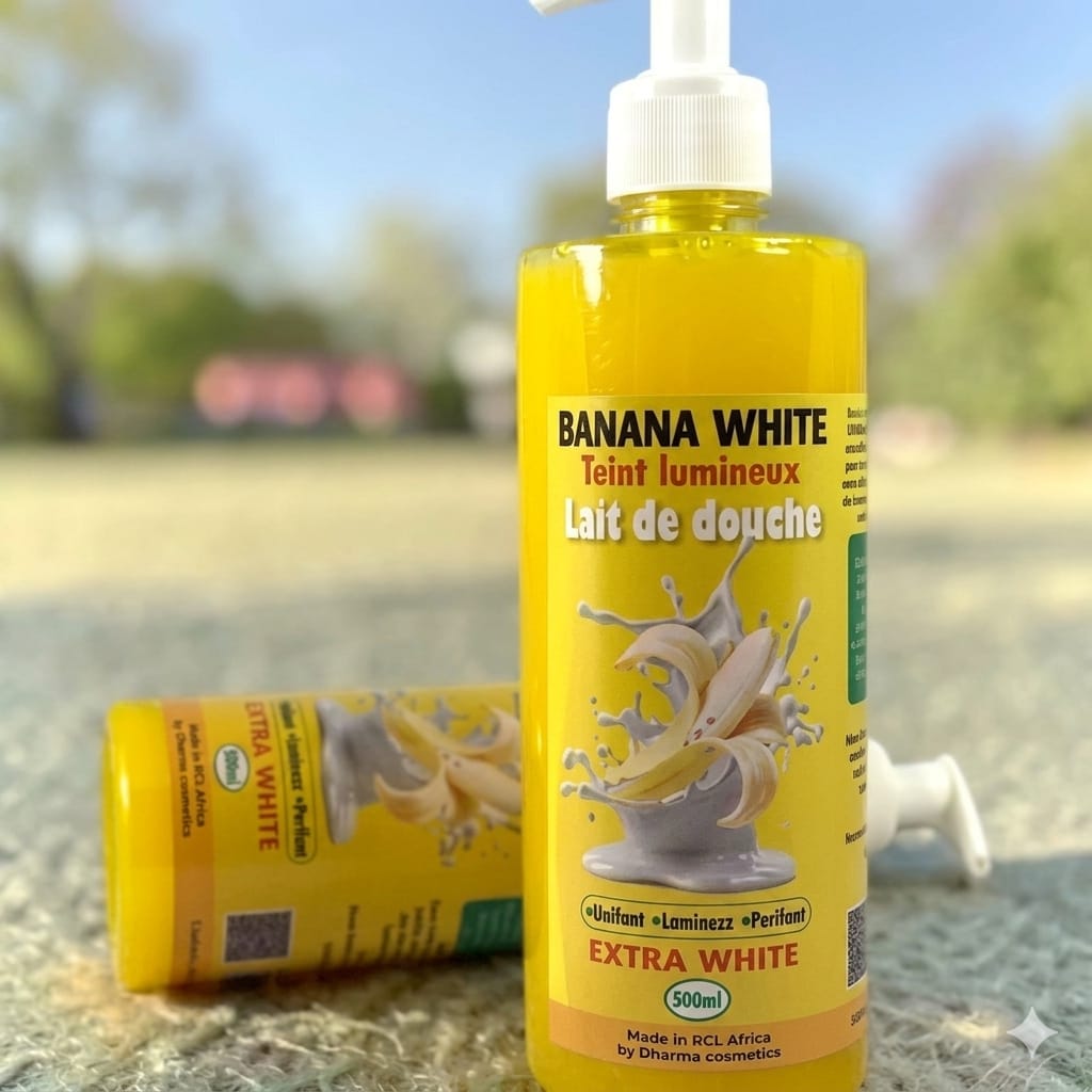 BANANA WHITE, Lait de Douche - EXTRA WHITE