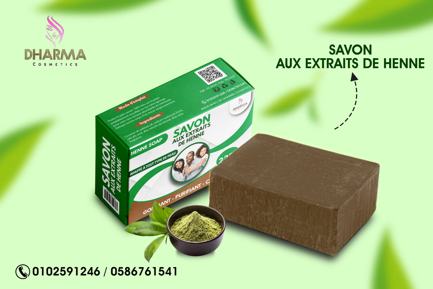 Savon Aux Extraits De Henne